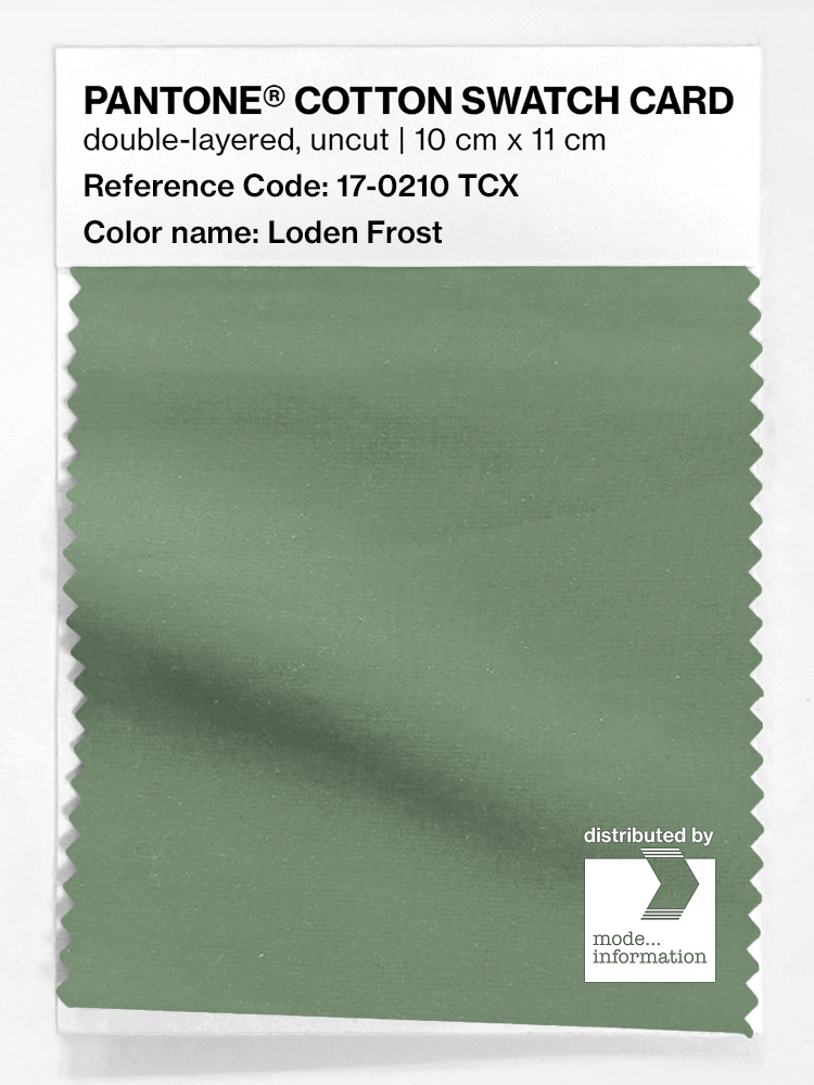 Artikelbild 1 des Artikels “PANTONE® COTTON SWATCH CARD 17-0210 TCX Loden Frost “