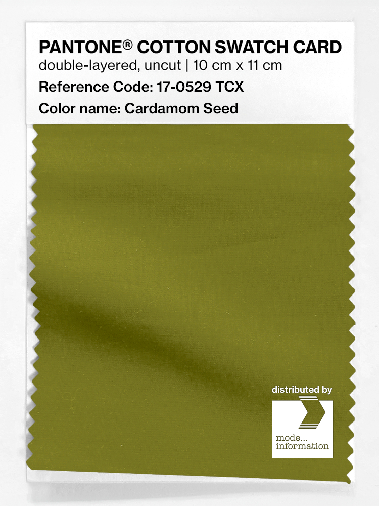 Artikelbild 1 des Artikels “PANTONE® COTTON SWATCH CARD 17-0529 TCX Cardamom Seed “