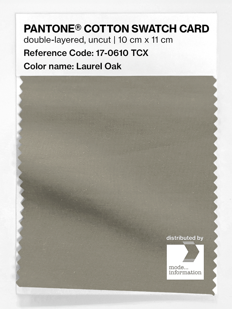 Artikelbild 1 des Artikels “PANTONE® COTTON SWATCH CARD 17-0610 TCX Laurel Oak “