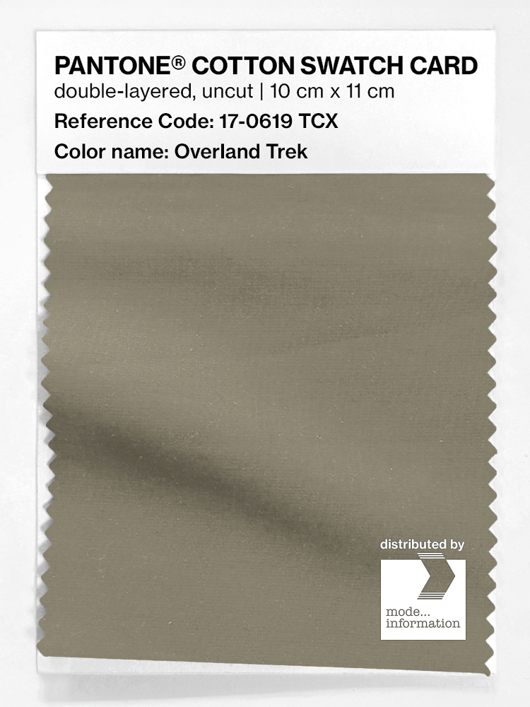 Artikelbild 1 des Artikels “PANTONE® COTTON SWATCH CARD 17-0619 TCX Overland Trek “