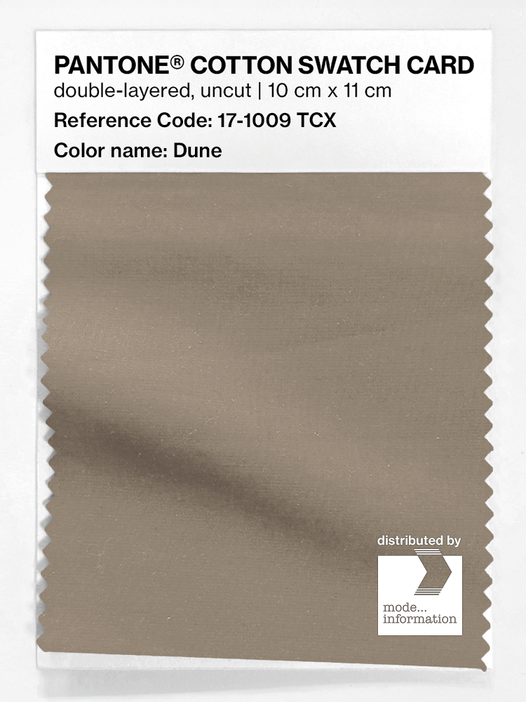 Artikelbild 1 des Artikels “PANTONE® COTTON SWATCH CARD 17-1009 TCX Dune “