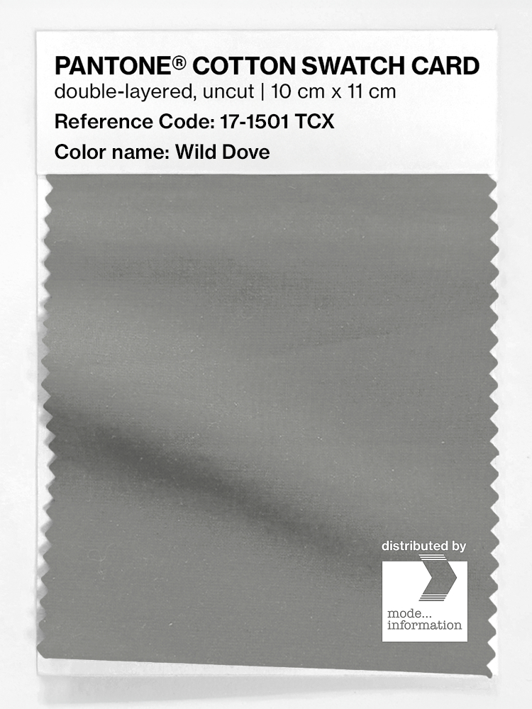 Artikelbild 1 des Artikels “PANTONE® COTTON SWATCH CARD 17-1501 TCX Wild Dove “