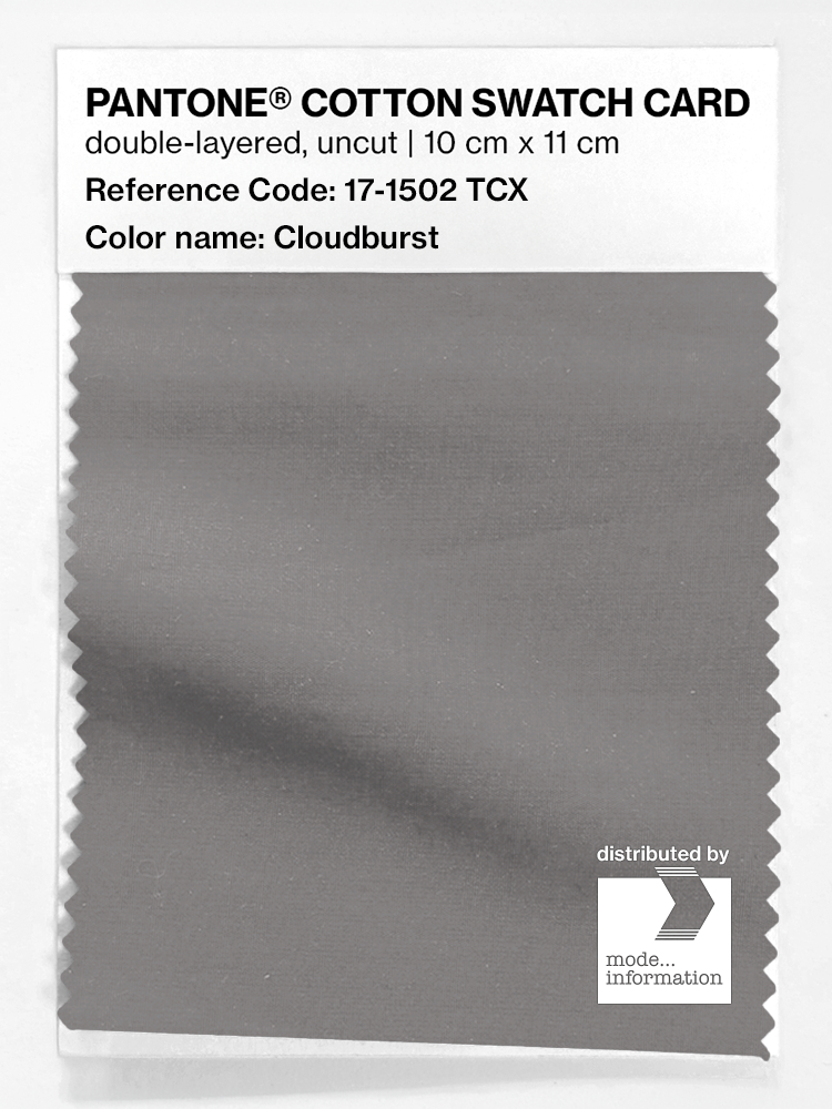 Artikelbild 1 des Artikels “PANTONE® COTTON SWATCH CARD 17-1502 TCX Cloudburst “