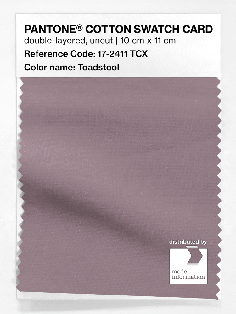 Artikelbild 1 des Artikels “PANTONE® COTTON SWATCH CARD 17-2411 TCX Toadstool “