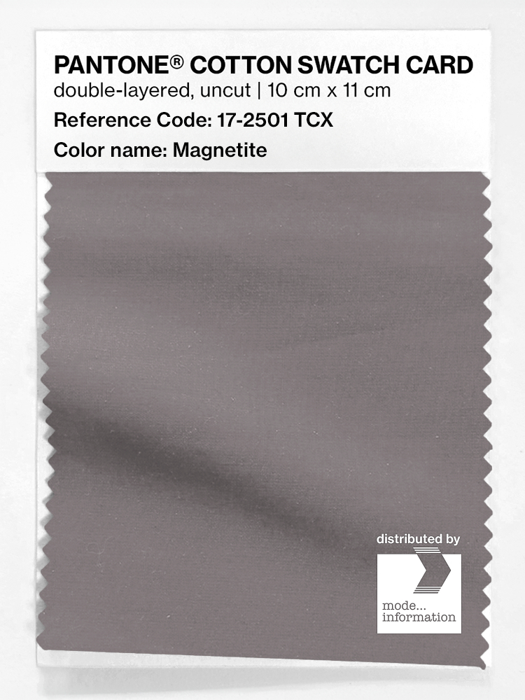 Artikelbild 1 des Artikels “PANTONE® COTTON SWATCH CARD 17-2501 TCX Magnetite “