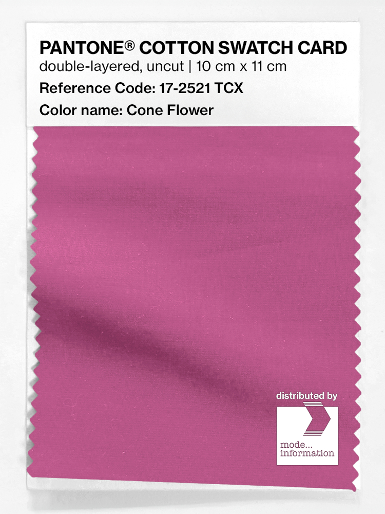 Artikelbild 1 des Artikels “PANTONE® COTTON SWATCH CARD 17-2521 TCX Cone Flower “