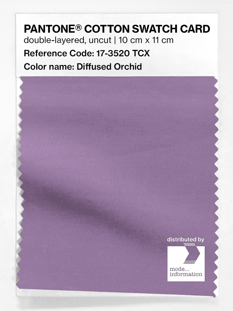 Artikelbild 1 des Artikels “PANTONE® COTTON SWATCH CARD 17-3520 TCX Diffused Orchid “