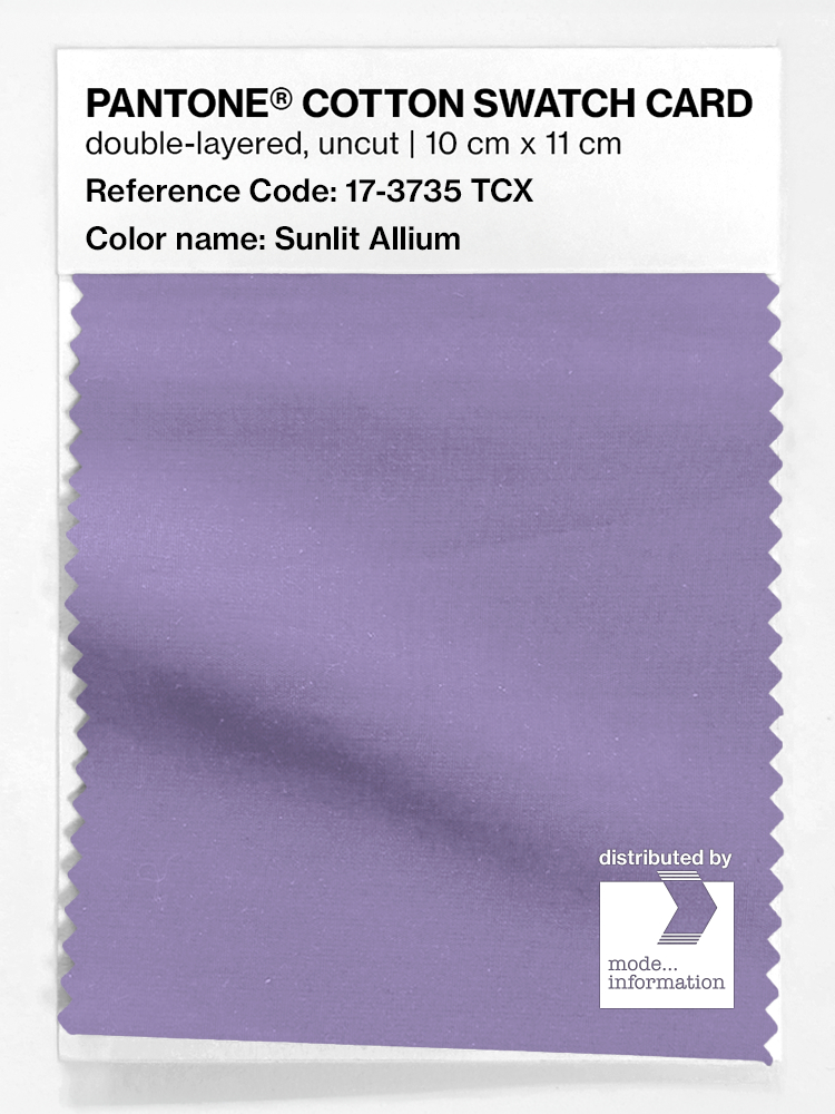 Artikelbild 1 des Artikels “PANTONE® COTTON SWATCH CARD 17-3735 TCX Sunlit Allium “