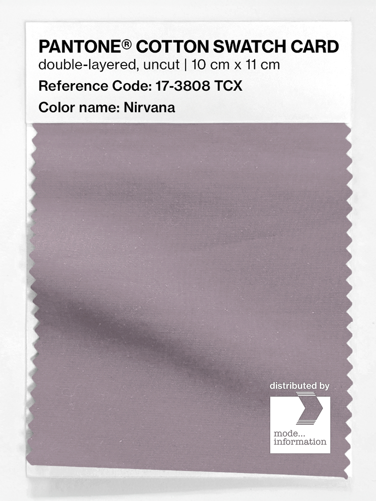 Product image 1 of the product “PANTONE® COTTON SWATCH CARD 17-3808 TCX Nirvana ”
