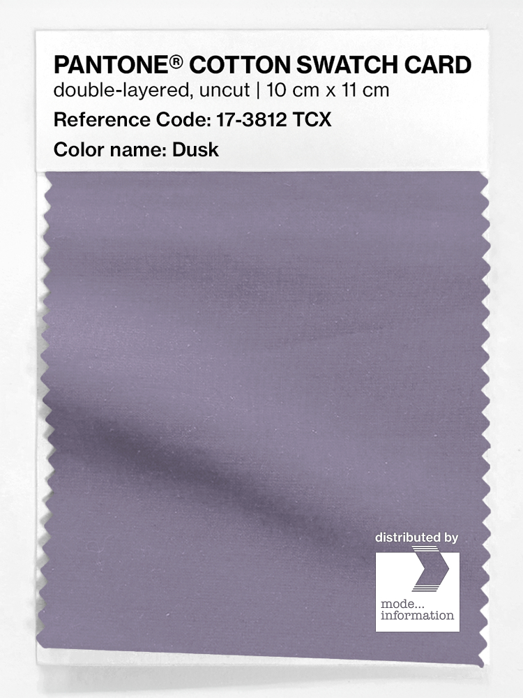 Artikelbild 1 des Artikels “PANTONE® COTTON SWATCH CARD 17-3812 TCX Dusk “