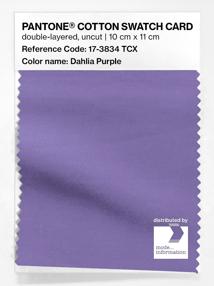 Artikelbild 1 des Artikels “PANTONE® COTTON SWATCH CARD 17-3834 TCX Dahlia Purple “