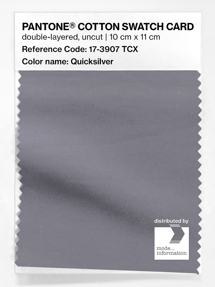 Artikelbild 1 des Artikels “PANTONE® COTTON SWATCH CARD 17-3907 TCX Quicksilver “