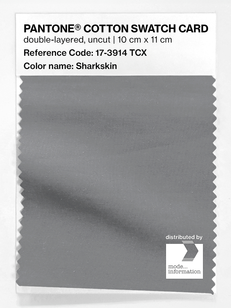 Artikelbild 1 des Artikels “PANTONE® COTTON SWATCH CARD 17-3914 TCX Sharkskin “