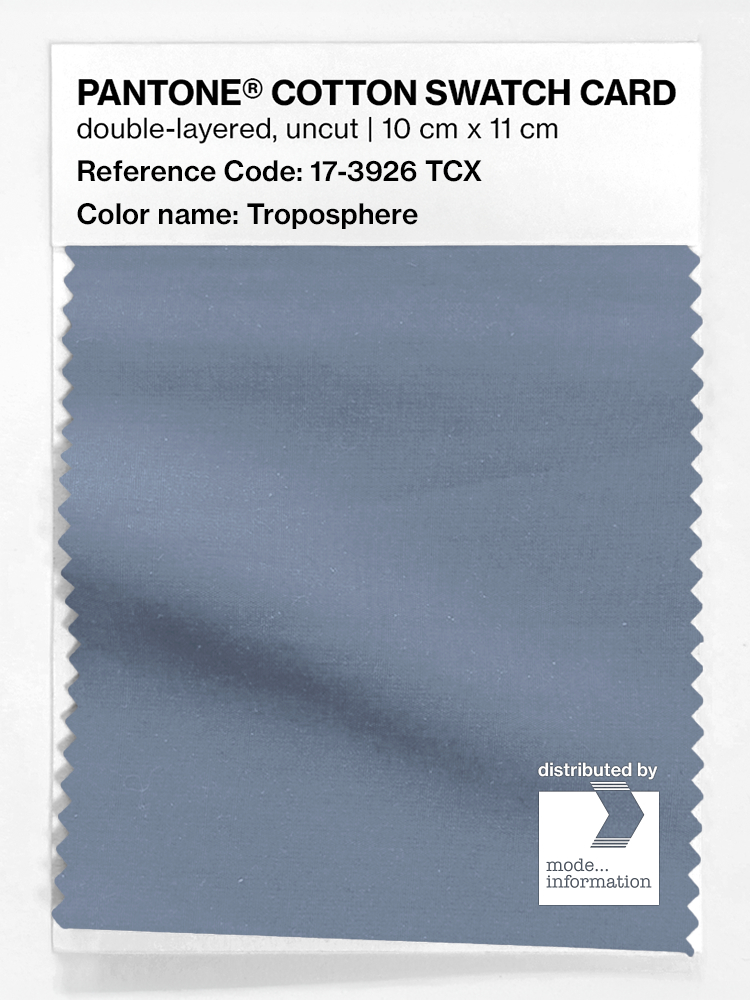 Artikelbild 1 des Artikels “PANTONE® COTTON SWATCH CARD 17-3926 TCX Troposphere “