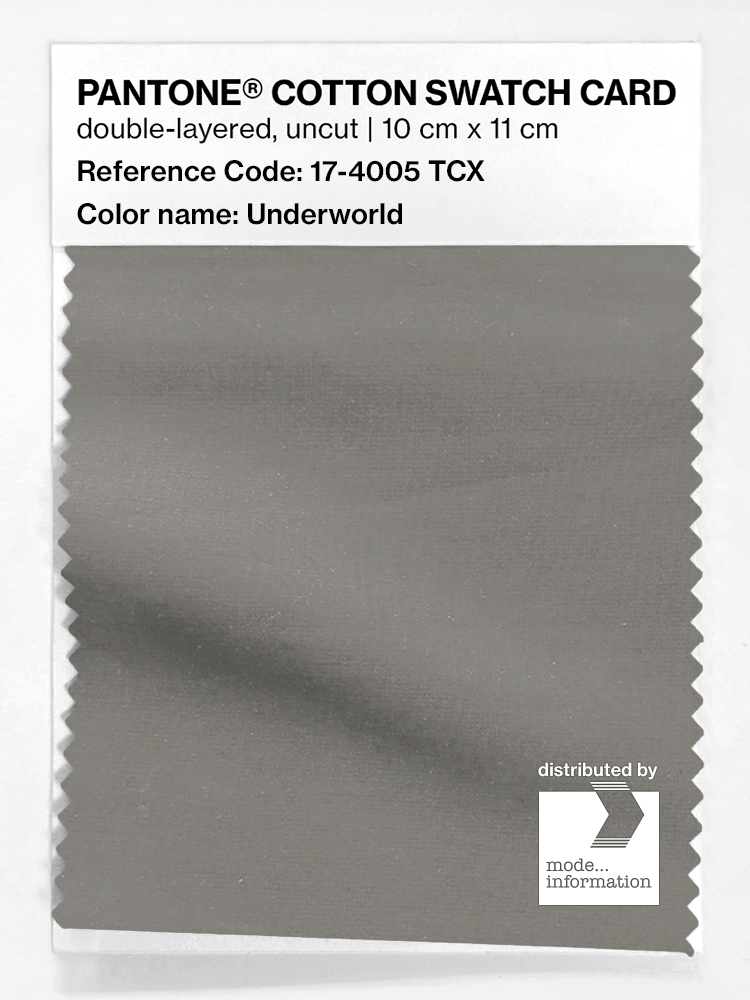 Artikelbild 1 des Artikels “PANTONE® COTTON SWATCH CARD 17-4005 TCX Underworld “