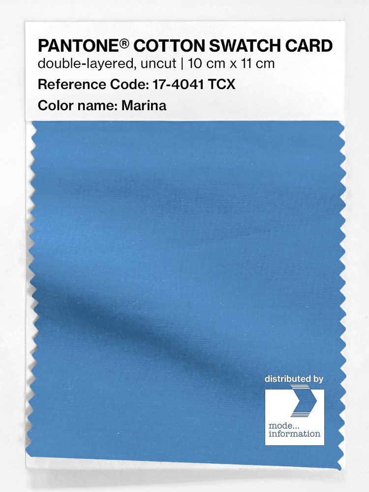 Artikelbild 1 des Artikels “PANTONE® COTTON SWATCH CARD 17-4041 TCX Marina “