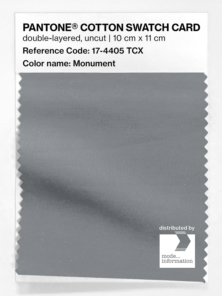 Artikelbild 1 des Artikels “PANTONE® COTTON SWATCH CARD 17-4405 TCX Monument “