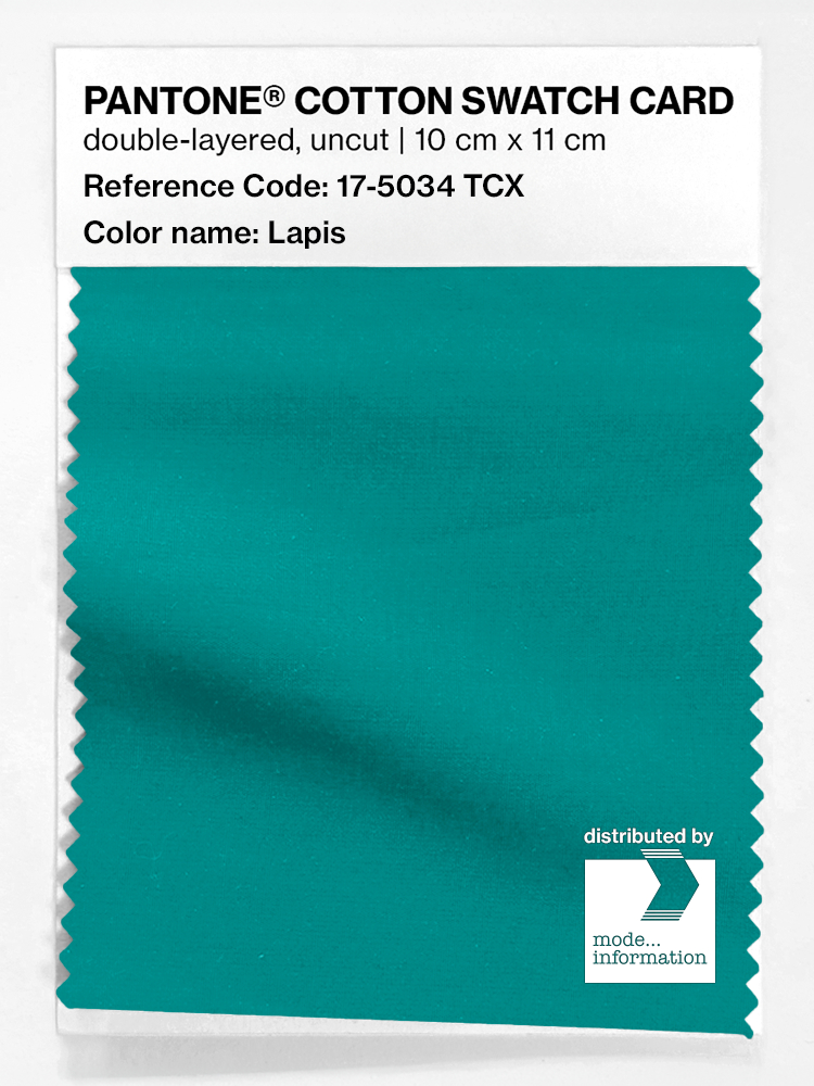 Artikelbild 1 des Artikels “PANTONE® COTTON SWATCH CARD 17-5034 TCX Lapis “