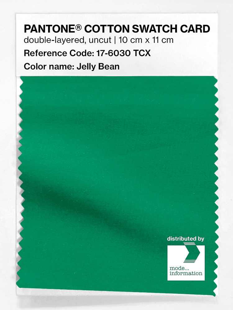 Product image 1 of the product “PANTONE® COTTON SWATCH CARD 17-6030 TCX Jelly Bean ”