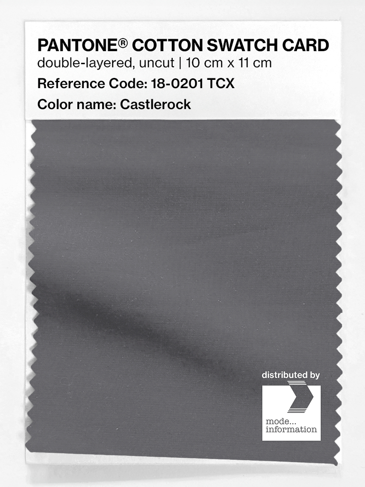 Artikelbild 1 des Artikels “PANTONE® COTTON SWATCH CARD 18-0201 TCX Castlerock “