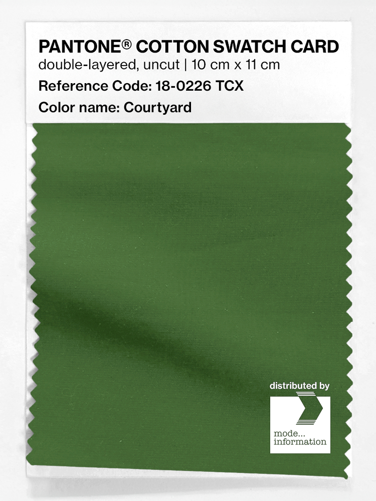 Artikelbild 1 des Artikels “PANTONE® COTTON SWATCH CARD 18-0226 TCX Courtyard “