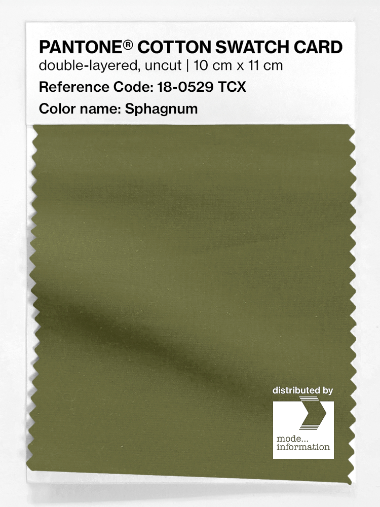 Artikelbild 1 des Artikels “PANTONE® COTTON SWATCH CARD 18-0529 TCX Sphagnum “