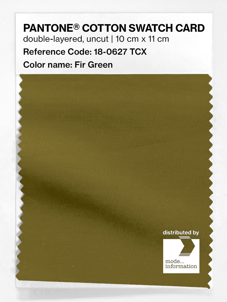 Artikelbild 1 des Artikels “PANTONE® COTTON SWATCH CARD 18-0627 TCX Fir Green “