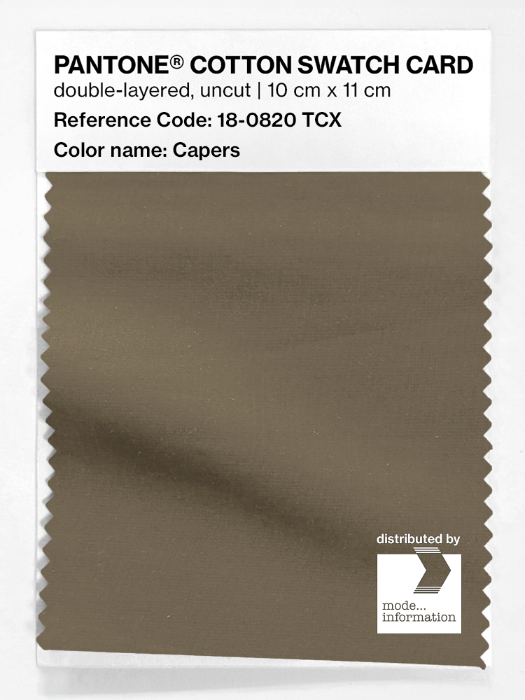 Artikelbild 1 des Artikels “PANTONE® COTTON SWATCH CARD 18-0820 TCX Capers “