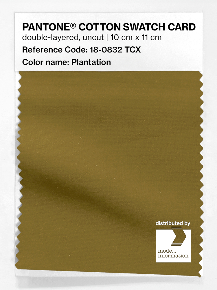 Artikelbild 1 des Artikels “PANTONE® COTTON SWATCH CARD 18-0832 TCX Plantation “