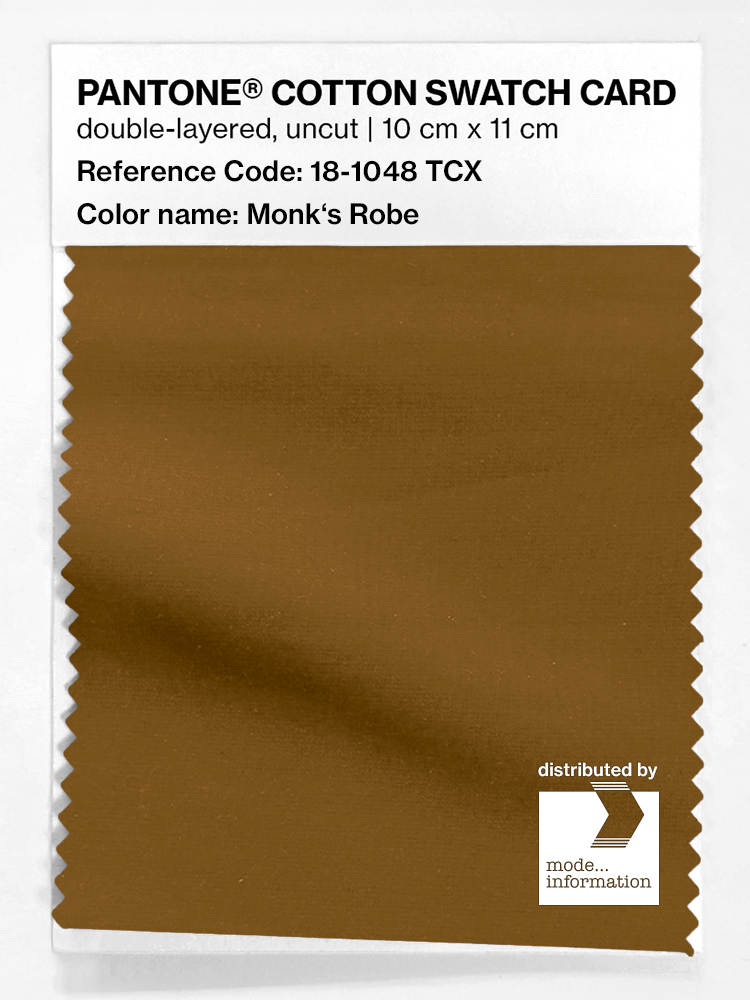 Artikelbild 1 des Artikels “PANTONE® COTTON SWATCH CARD 18-1048 TCX Monk's Robe “