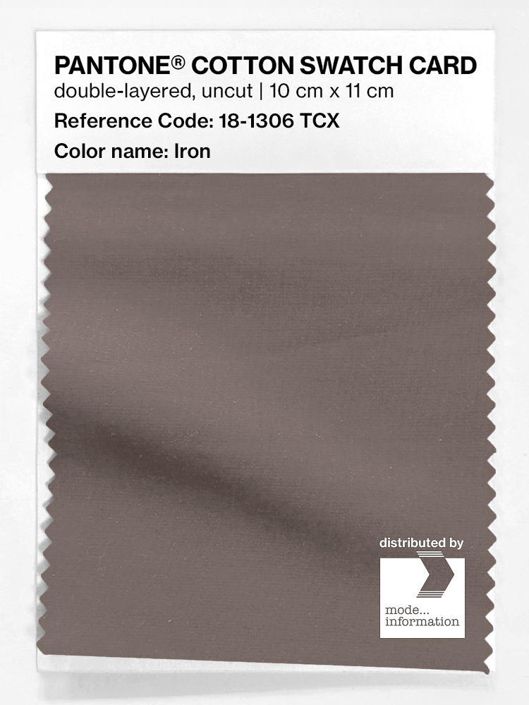Artikelbild 1 des Artikels “PANTONE® COTTON SWATCH CARD 18-1306 TCX Iron “