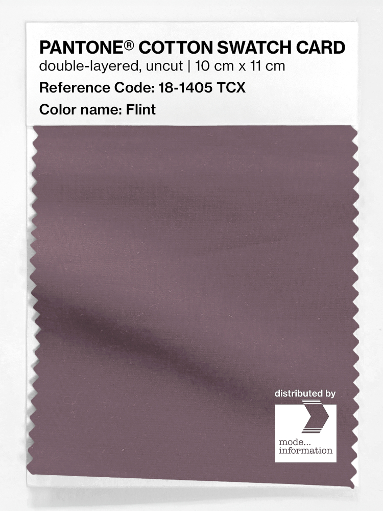 Artikelbild 1 des Artikels “PANTONE® COTTON SWATCH CARD 18-1405 TCX Flint “