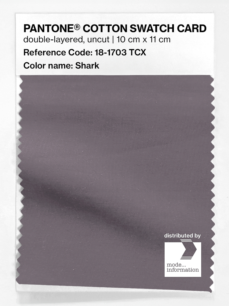 Artikelbild 1 des Artikels “PANTONE® COTTON SWATCH CARD 18-1703 TCX Shark “