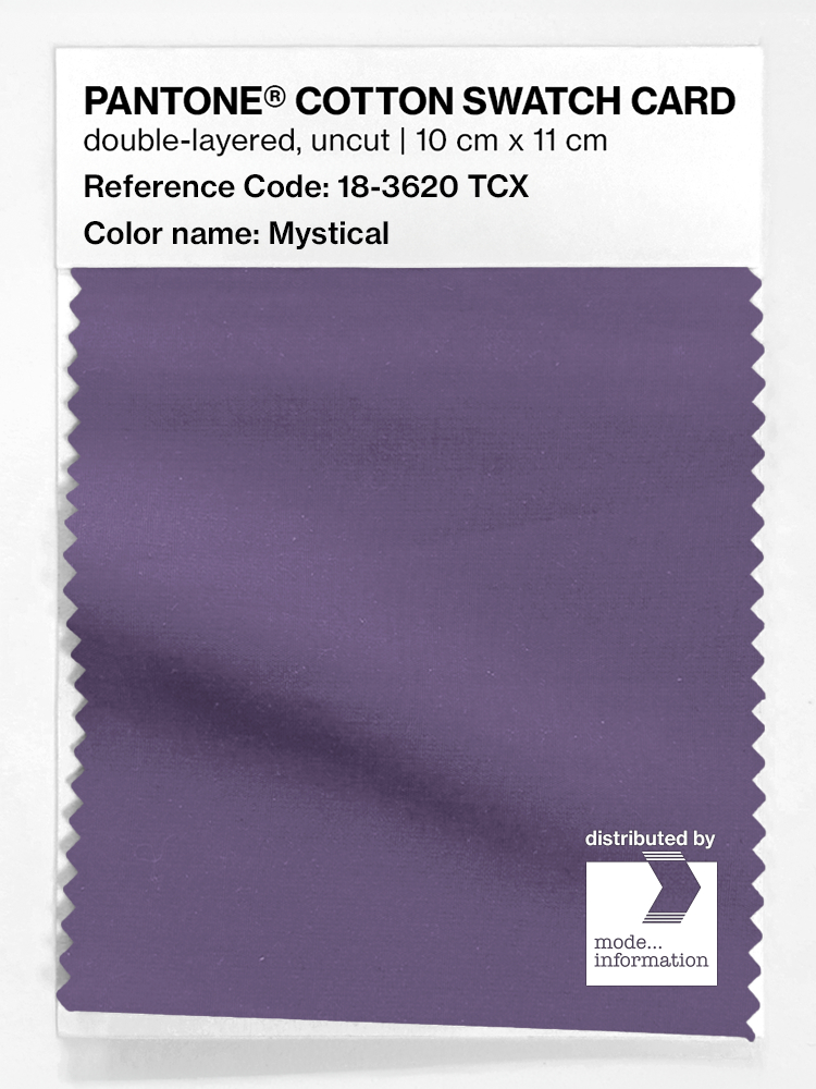 Artikelbild 1 des Artikels “PANTONE® COTTON SWATCH CARD 18-3620 TCX Mystical “