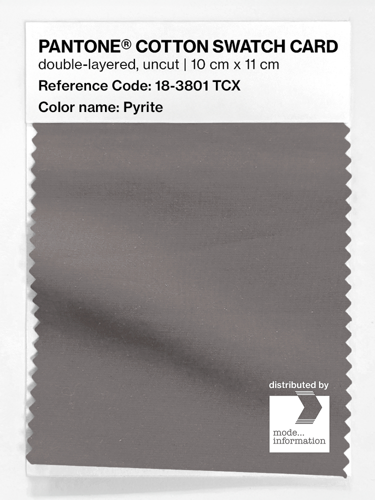 Artikelbild 1 des Artikels “PANTONE® COTTON SWATCH CARD 18-3801 TCX Pyrite “