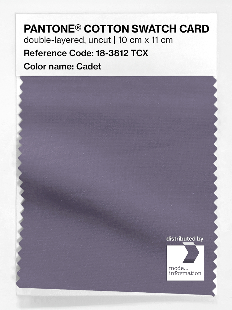 Artikelbild 1 des Artikels “PANTONE® COTTON SWATCH CARD 18-3812 TCX Cadet “