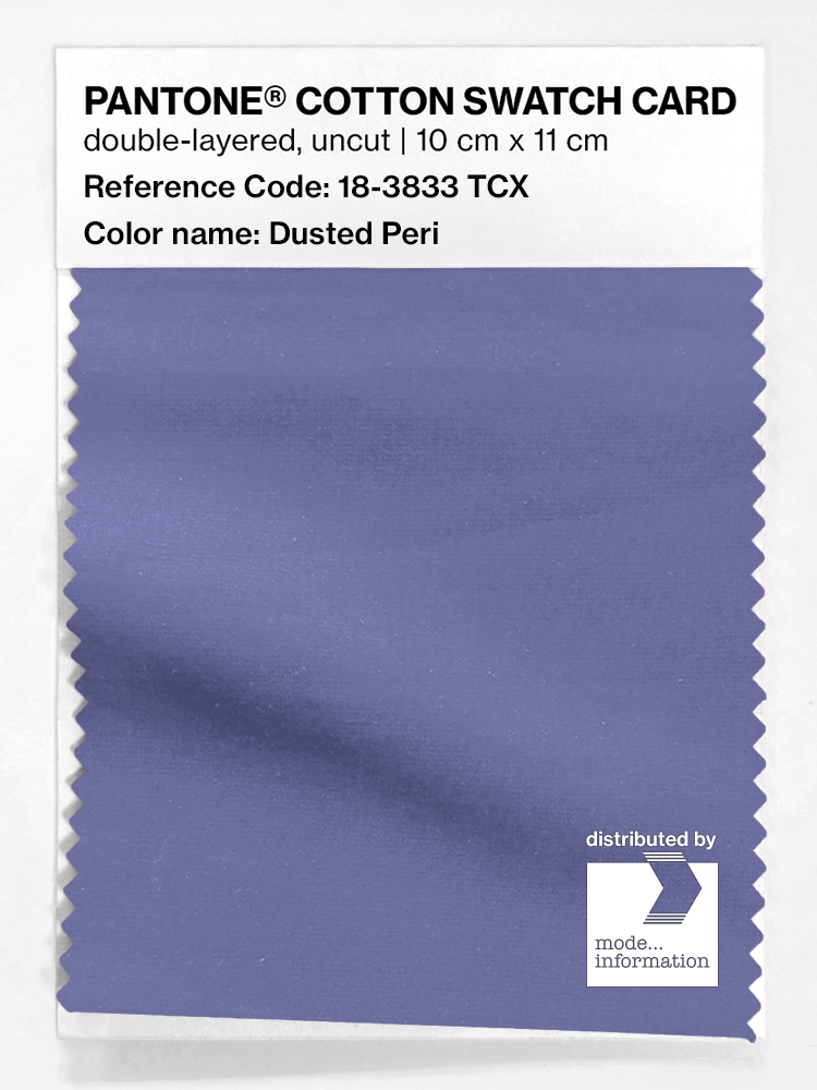 Artikelbild 1 des Artikels “PANTONE® COTTON SWATCH CARD 18-3833 TCX Dusted Peri “