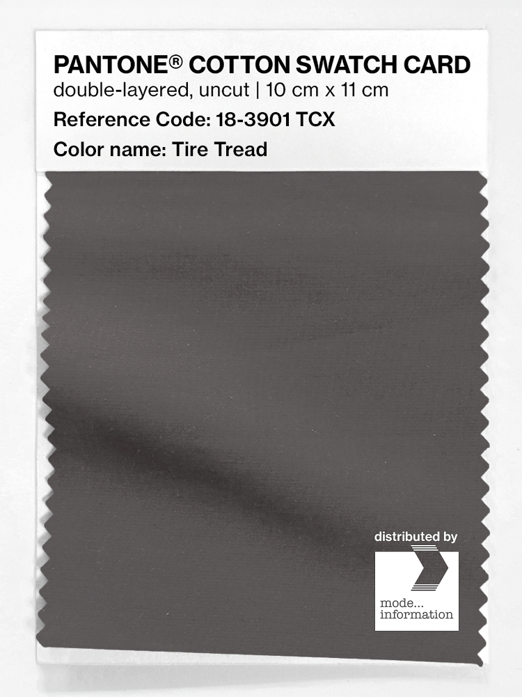 Artikelbild 1 des Artikels “PANTONE® COTTON SWATCH CARD 18-3901 TCX Tire Tread “