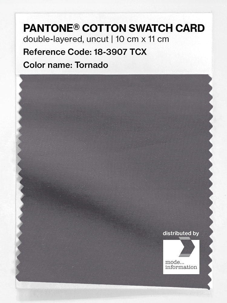 Artikelbild 1 des Artikels “PANTONE® COTTON SWATCH CARD 18-3907 TCX Tornado “