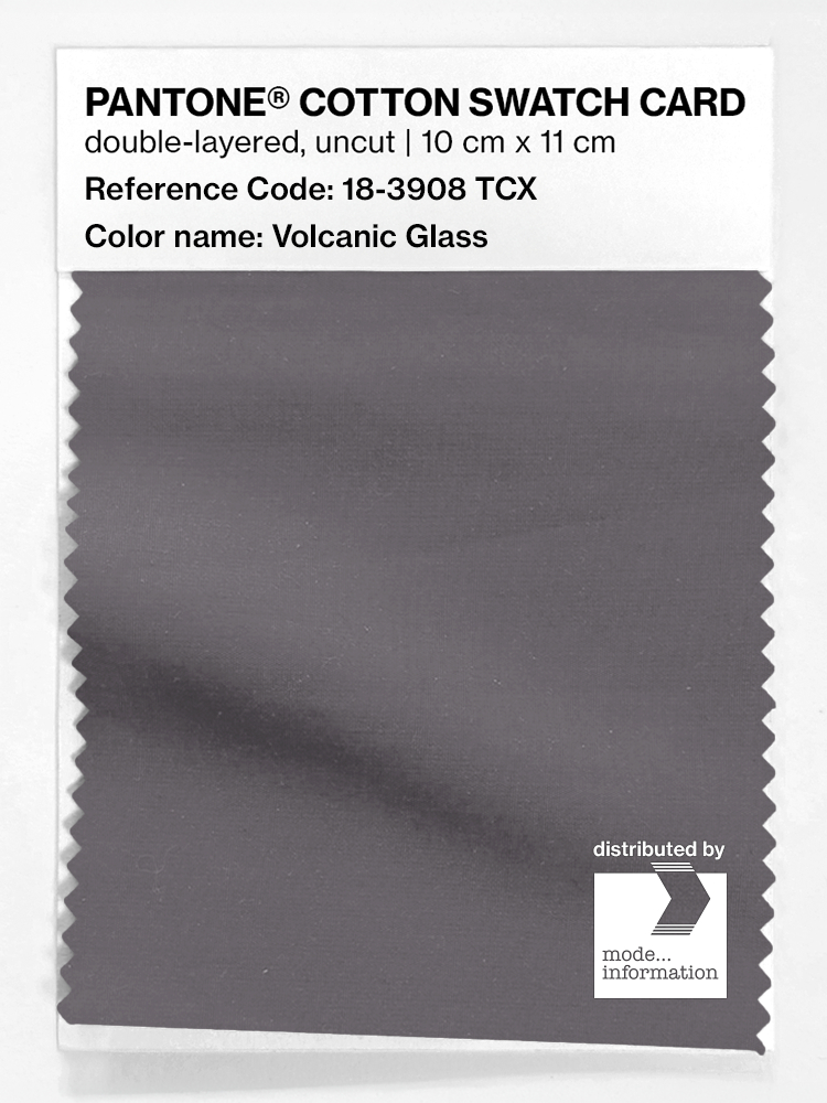 Artikelbild 1 des Artikels “PANTONE® COTTON SWATCH CARD 18-3908 TCX Volcanic Glass “