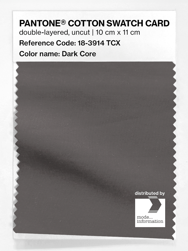 Artikelbild 1 des Artikels “PANTONE® COTTON SWATCH CARD 18-3914 TCX Dark Core “