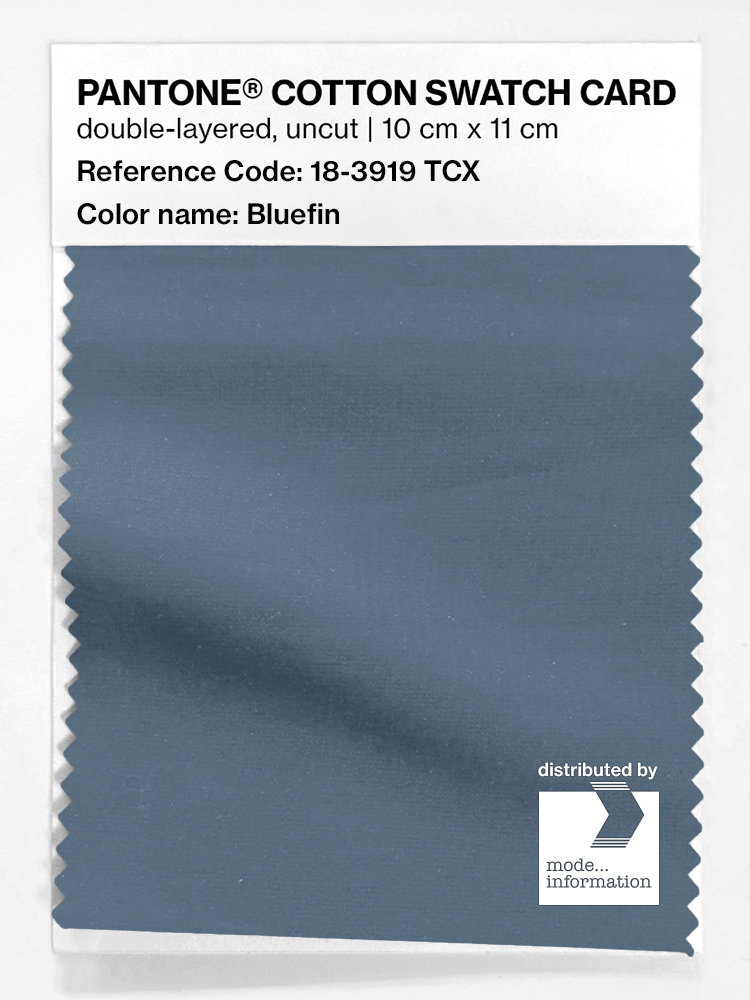 Artikelbild 1 des Artikels “PANTONE® COTTON SWATCH CARD 18-3919 TCX Bluefin “