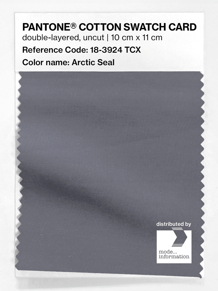Artikelbild 1 des Artikels “PANTONE® COTTON SWATCH CARD 18-3924 TCX Arctic Seal “