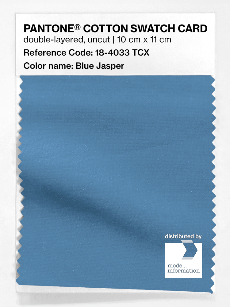 Artikelbild 1 des Artikels “PANTONE® COTTON SWATCH CARD 18-4033 TCX Blue Jasper “