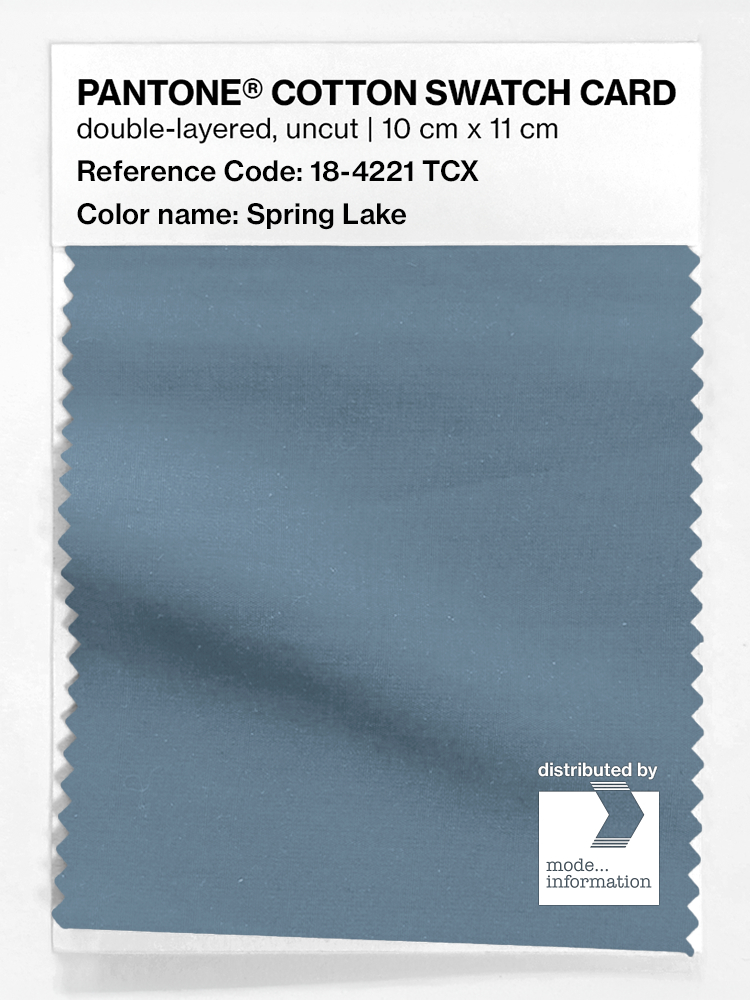 Artikelbild 1 des Artikels “PANTONE® COTTON SWATCH CARD 18-4221 TCX Spring Lake “