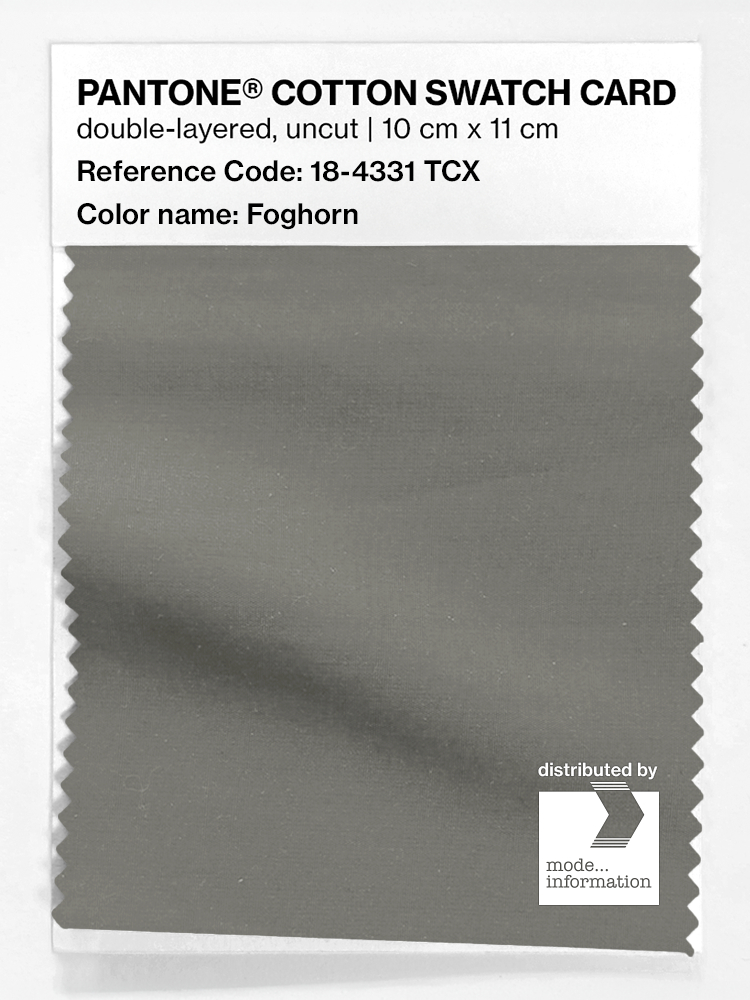 Artikelbild 1 des Artikels “PANTONE® COTTON SWATCH CARD 18-4331 TCX Foghorn “