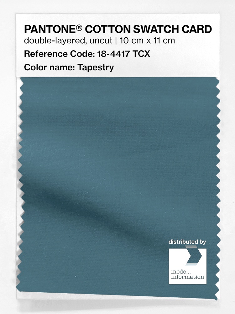 Artikelbild 1 des Artikels “PANTONE® COTTON SWATCH CARD 18-4417 TCX Tapestry “