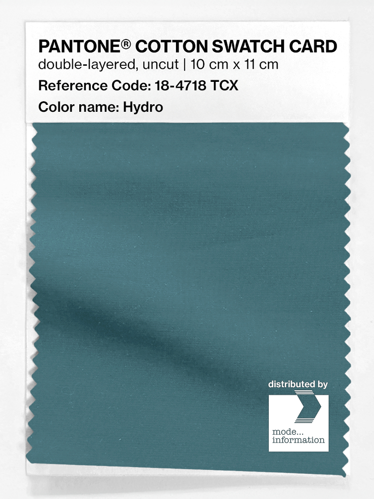 Artikelbild 1 des Artikels “PANTONE® COTTON SWATCH CARD 18-4718 TCX Hydro “