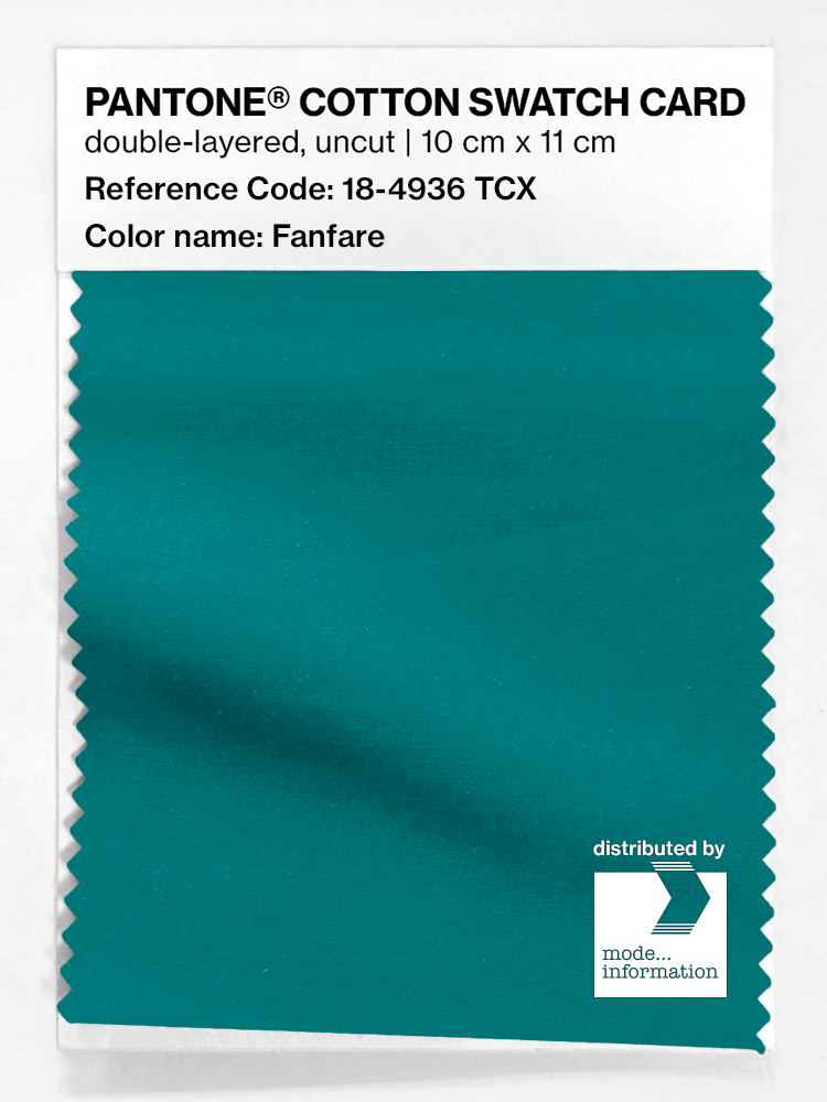 Artikelbild 1 des Artikels “PANTONE® COTTON SWATCH CARD 18-4936 TCX Fanfare “