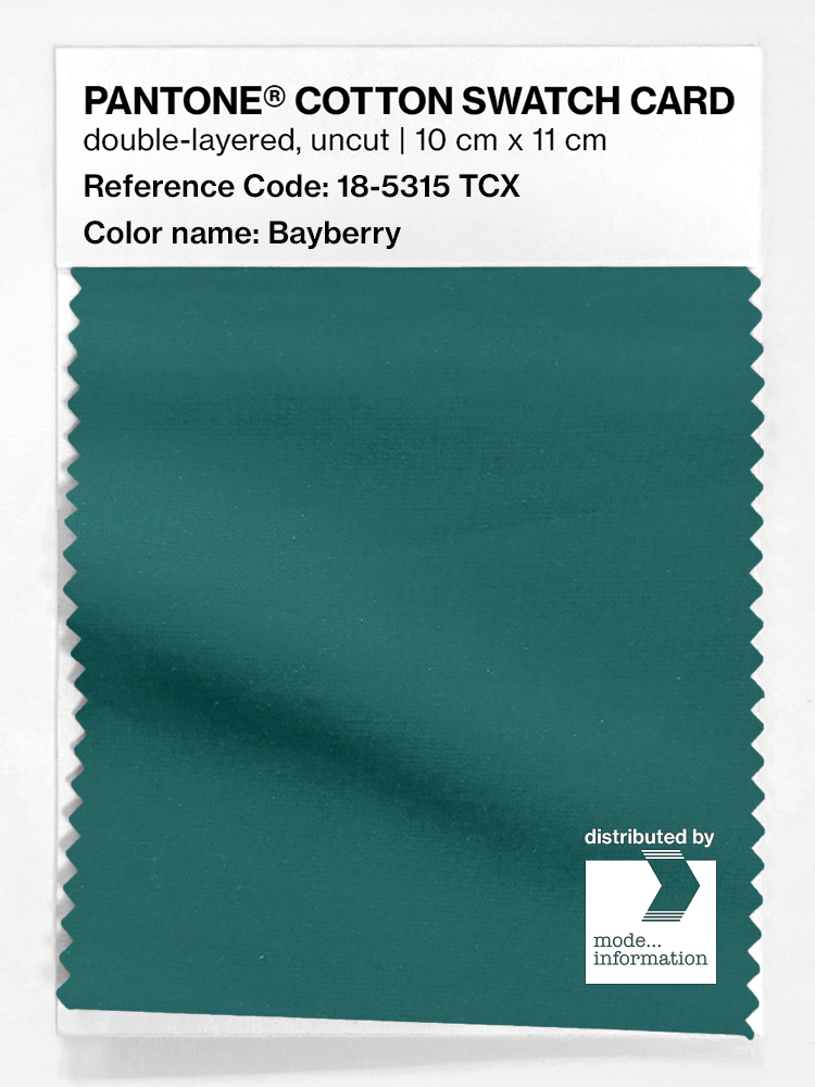 Artikelbild 1 des Artikels “PANTONE® COTTON SWATCH CARD 18-5315 TCX Bayberry “